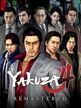 Capa de Yakuza 4 Remastered