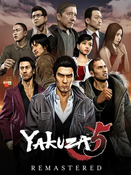 Capa de Yakuza 5 Remastered