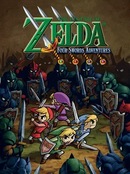 Capa de The Legend of Zelda: Four Swords Adventures