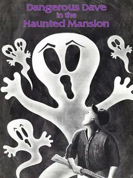 Capa de Dangerous Dave in the Haunted Mansion