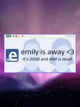 Capa de Emily is Away <3
