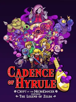 Capa de Cadence of Hyrule: Crypt of the NecroDancer Featuring the Legend of Zelda