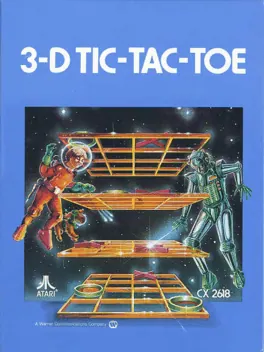 Capa de 3-D Tic-Tac-Toe