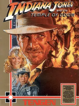 Capa de Indiana Jones and the Temple of Doom