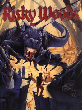 Capa de Risky Woods