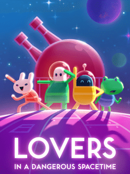 Capa de Lovers in a Dangerous Spacetime