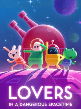 Capa de Lovers in a Dangerous Spacetime