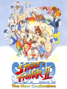 Capa de Super Street Fighter II: The New Challengers