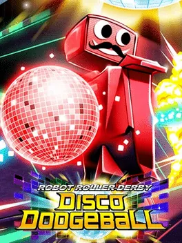Capa de Robot Roller-Derby Disco Dodgeball