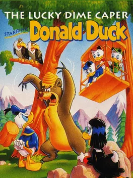 Capa de The Lucky Dime Caper Starring Donald Duck