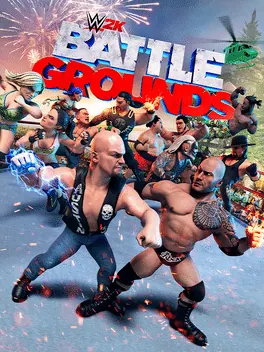 Capa de WWE 2K Battlegrounds