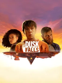 Capa de As Dusk Falls