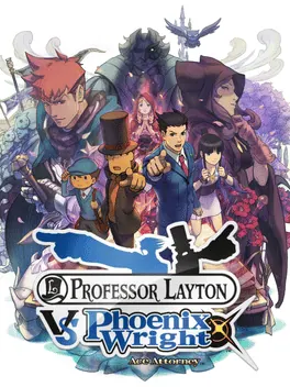 Capa de Professor Layton vs. Phoenix Wright: Ace Attorney