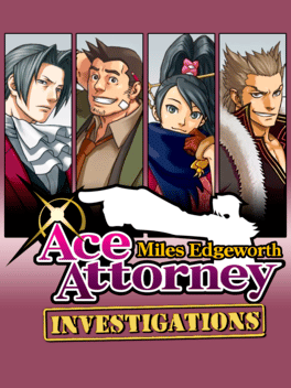 Capa de Ace Attorney Investigations: Miles Edgeworth