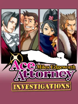Capa de Ace Attorney Investigations: Miles Edgeworth