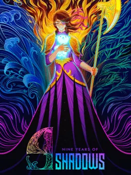 Capa de 9 Years of Shadows