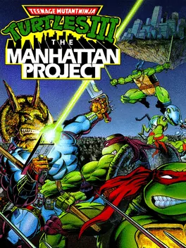 Capa de Teenage Mutant Ninja Turtles III: The Manhattan Project