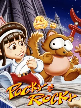 Capa de Pocky & Rocky