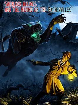 Capa de Sherlock Holmes and The Hound of The Baskervilles
