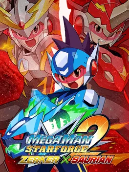 Capa de Mega Man Star Force 2: Zerker x Saurian