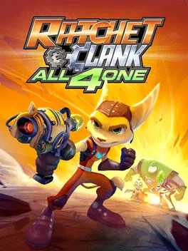 Capa de Ratchet & Clank: All 4 One