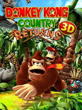 Capa de Donkey Kong Country Returns 3D