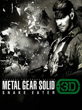 Capa de Metal Gear Solid: Snake Eater 3D