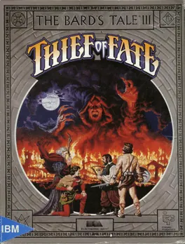 Capa de The Bard's Tale III: Thief of Fate
