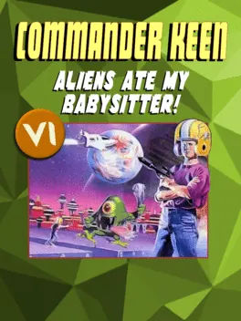 Capa de Commander Keen in Aliens Ate My Baby Sitter!