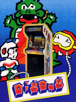 Capa de Dig Dug