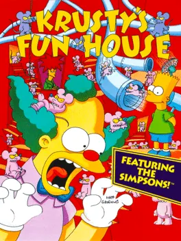 Capa de Krusty's Fun House