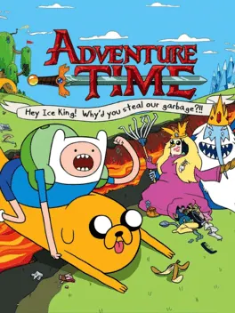 Capa de Adventure Time: Hey Ice King! Why'd You Steal Our Garbage?!