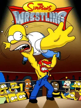 Capa de The Simpsons Wrestling