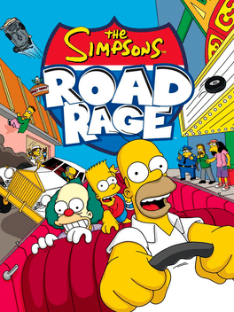 Capa de The Simpsons: Road Rage