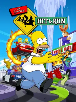 Capa de The Simpsons: Hit & Run