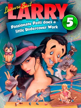 Capa de Leisure Suit Larry 5: Passionate Patti Does a Little Undercover Work