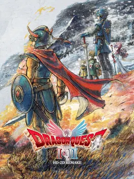 Capa de Dragon Quest I & II HD-2D Remake
