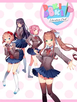Capa de Doki Doki Literature Club