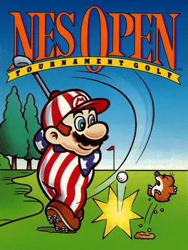 Capa de NES Open Tournament Golf