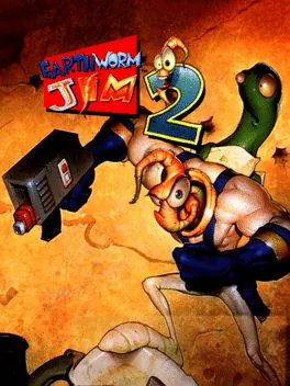 Capa de Earthworm Jim 2