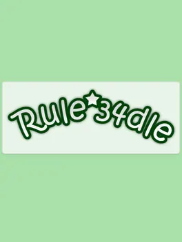 Capa de Rule34dle