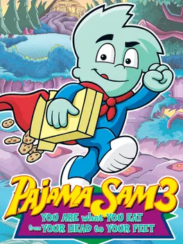 Capa de Pajama Sam 3: You Are What You Eat From Your Head to Your Feet