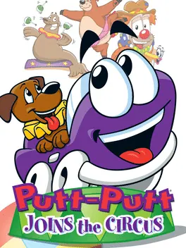 Capa de Putt-Putt Joins the Circus