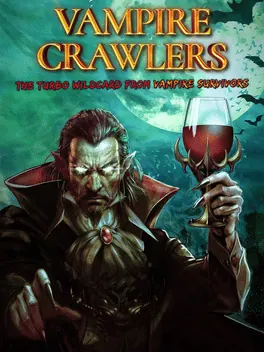 Capa de Vampire Crawlers: The Turbo Wildcard from Vampire Survivors