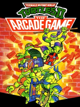 Capa de Teenage Mutant Ninja Turtles II: The Arcade Game