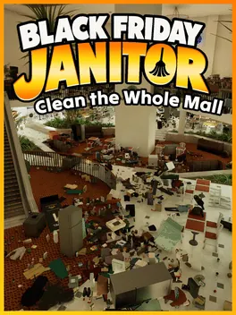 Capa de Black Friday Janitor: Clean the Whole Mall