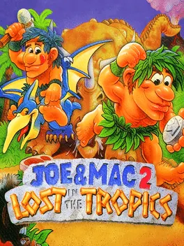 Capa de Joe & Mac 2: Lost in the Tropics