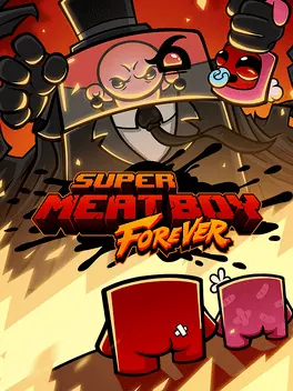 Capa de Super Meat Boy Forever