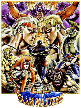 Capa de Saturday Night Slam Masters