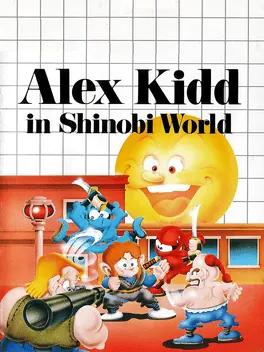 Capa de Alex Kidd in Shinobi World